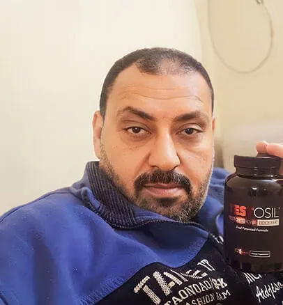 Verified user James H. sharing his Testosil results